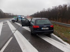 Policjanci odzyskali skradzione audi A6