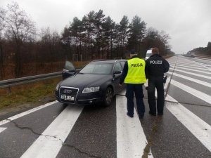 Policjanci odzyskali skradzione audi A6