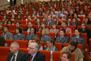 Uczestnicy spotkania w sali konferencyjnej