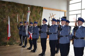 Ślubowanie nowo przyjętych policjantów