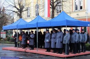 Uroczyste otwarcie wyremontowanej i zmodernizowanej siedziby KPP w Oławie