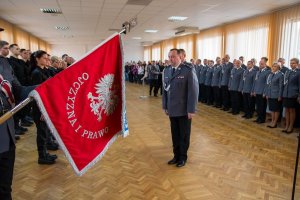 Uroczyste ślubowanie nowo przyjętych policjantów