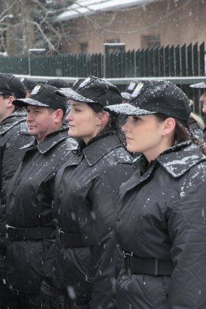 Uroczyste ślubowanie nowo przyjętych policjantów