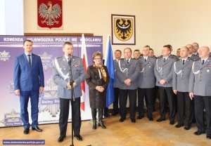 Uroczyste ślubowanie nowo przyjętych policjantów