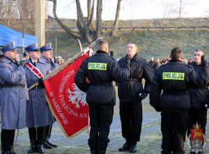 Uroczyste ślubowanie nowo przyjętych policjantów