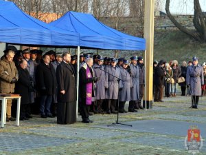 Uroczyste ślubowanie policjantów w Muzeum Katyńskim