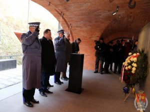 Uroczyste ślubowanie policjantów w Muzeum Katyńskim