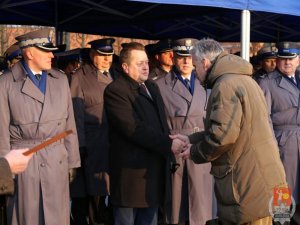 Uroczyste ślubowanie policjantów w Muzeum Katyńskim