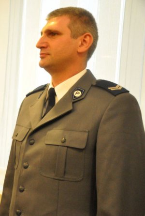 Wyróżniony st. sierż. Adam Florczak