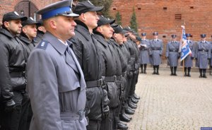 Uroczyste ślubowanie nowo przyjętych policjantów