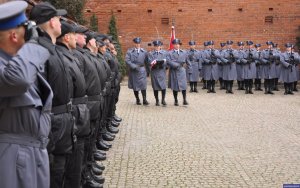 Uroczyste ślubowanie nowo przyjętych policjantów