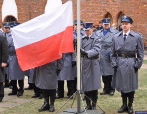 Uroczyste ślubowanie nowo przyjętych policjantów