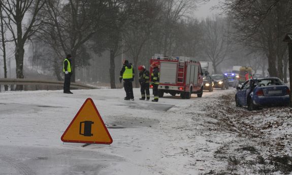 Wypadek drogowy w powiecie działdowskim