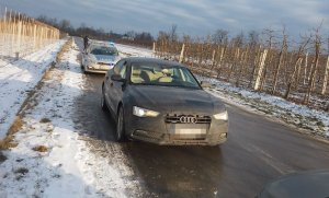 Skradzione audi, którym uciekał zatrzymany