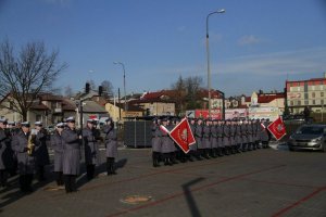 Uroczyste przekazanie do użytku nowo wybudowanego Komisariatu Policji w Trzebini