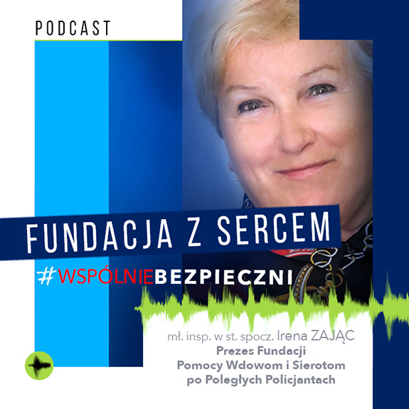 Zdjęcie Prezes Fundacji Pomocy Wdowom i Sierotom po Poległych Policjantach - mł. insp. w st. spocz. Ireny Zając.