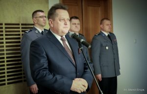 Uroczystość powołania I Zastępcy i Zastępcy Komendanta Głównego Policji oraz Komendanta Centralnego Biura Śledczego Policji #1