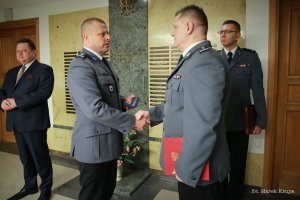 Uroczystość powołania I Zastępcy i Zastępcy Komendanta Głównego Policji oraz Komendanta Centralnego Biura Śledczego Policji #7