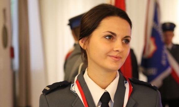 Policjantka Małgorzata Wiszowata