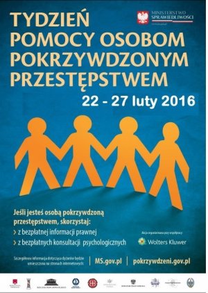 Tydzień Pomocy Osobom Pokrzywdzonym Przestępstwem