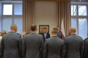 Spotkanie funkcjonariuszy z Ministrem Mariuszem Błaszczakiem