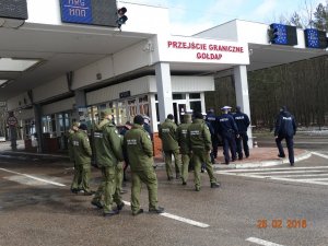 Warsztaty szkoleniowe dotyczące współpracy Policji i Straży Granicznej