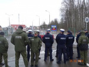 Warsztaty szkoleniowe dotyczące współpracy Policji i Straży Granicznej