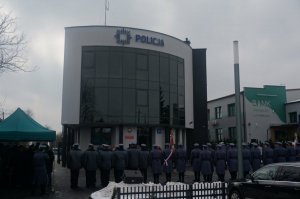 Uroczystość otwarcia Komisariatu Policji w Kłomnicach