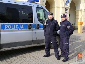 sierż. Dariusz Kasperski i sierż. sztab. Mariusz Lasota