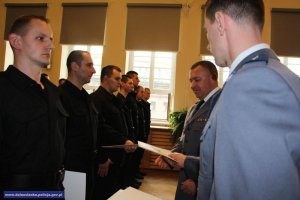 Ślubowanie nowo przyjętych policjantów KWP we Wrocławiu #6