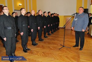 Ślubowanie nowo przyjętych policjantów KWP w Rzeszowie #1