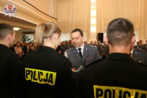 Ślubowanie nowo przyjętych policjantów KWP w Lublinie #4