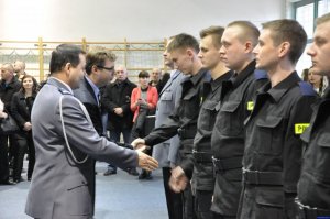 Ślubowanie nowo przyjętych policjantów KWP w Olsztynie #5