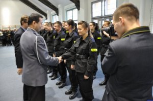 Ślubowanie nowo przyjętych policjantów KWP w Olsztynie #6