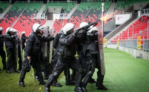 Ćwiczenia na tyskim stadionie spełnieniem marzeń Patryka #1