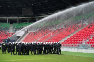 Ćwiczenia na tyskim stadionie spełnieniem marzeń Patryka #2