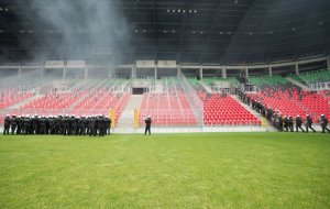 Ćwiczenia na tyskim stadionie spełnieniem marzeń Patryka #5