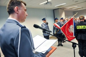 Ślubowanie nowo przyjętych policjantów KWP Gorzów Wlkp. #3
