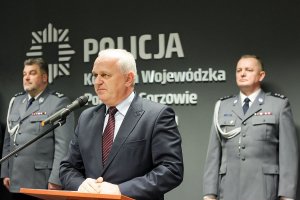 Ślubowanie nowo przyjętych policjantów KWP Gorzów Wlkp. #6