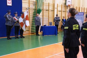 Ślubowanie nowo przyjętych policjantów KWP w Łodzi #2