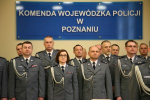 Ślubowanie nowo przyjętych policjantów KWP w Poznaniu #4