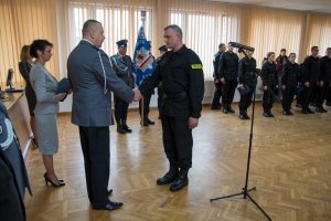 Ślubowanie nowo przyjętych policjantów KWP w Bygdoszczy #2