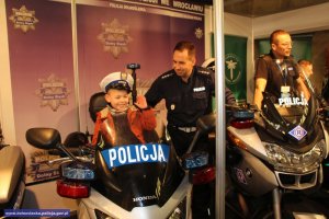 Dolnośląscy policjanci na Targach „Wrocław Motorcycle Show 2016” #1
