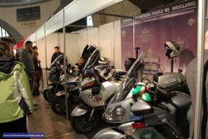 Dolnośląscy policjanci na Targach „Wrocław Motorcycle Show 2016” #12