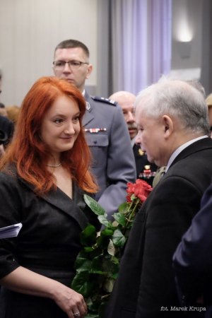 Uroczystość upamiętniająca byłego szefa MSWiA Władysława Stasiaka