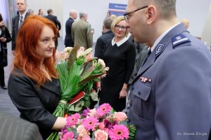 Uroczystość upamiętniająca byłego szefa MSWiA Władysława Stasiaka