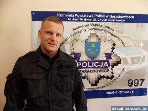 interweniujący policjant