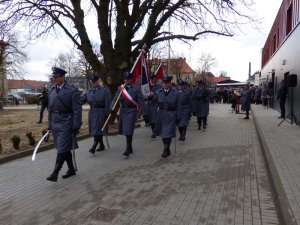 policjanci podczas otwarcia komendy #3