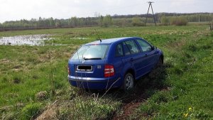 Samochód nietrzeźwego kierowcy