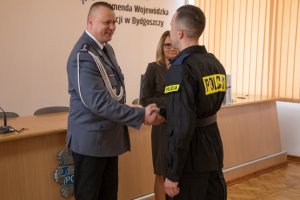 Ślubowania nowo przyjętych policjantów